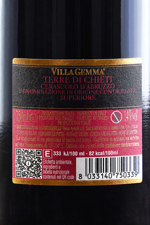 Cerasuolo D'Abruzzo Superiore Villa Gemma