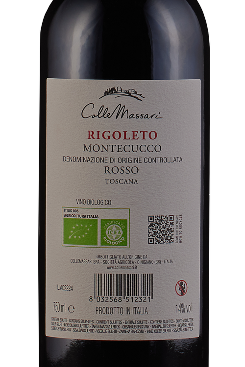Montecucco Rosso Rigoleto Bio