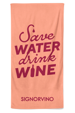 Telo Mare "Save Water Drink Wine"