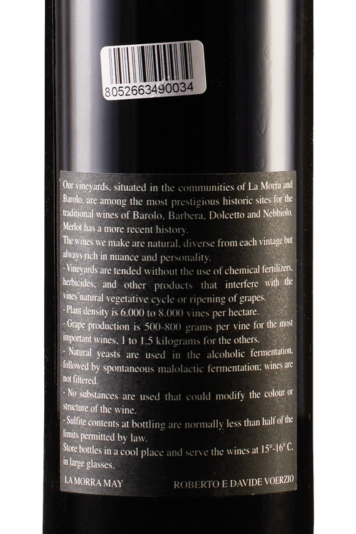 Barolo Riserva Fossati Case Nere 10 Anni