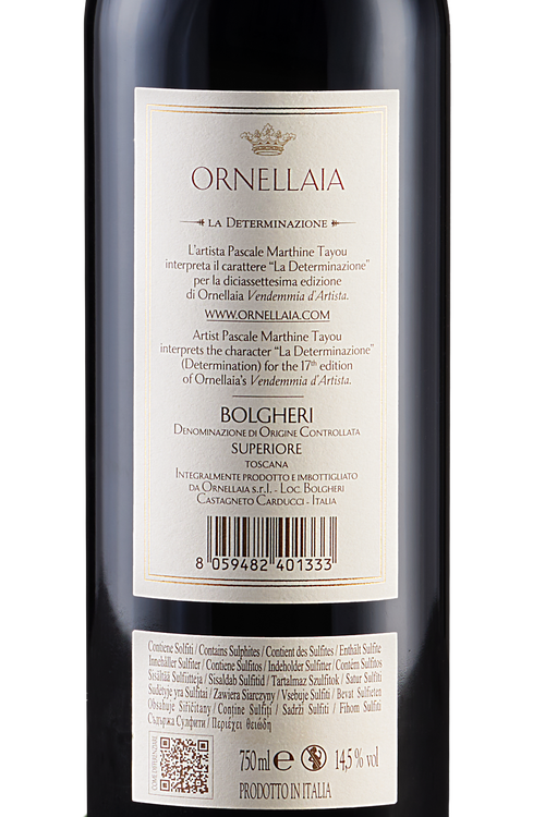 Bolgheri Rosso Superiore Ornellaia
