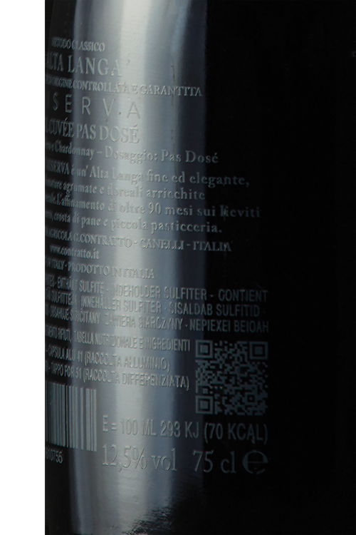 Alta Langa Dosaggio Zero Riserva Special Cuv&eacute;e