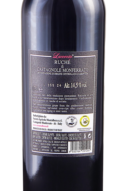 Ruchè di Castagnole Monferrato Laccento