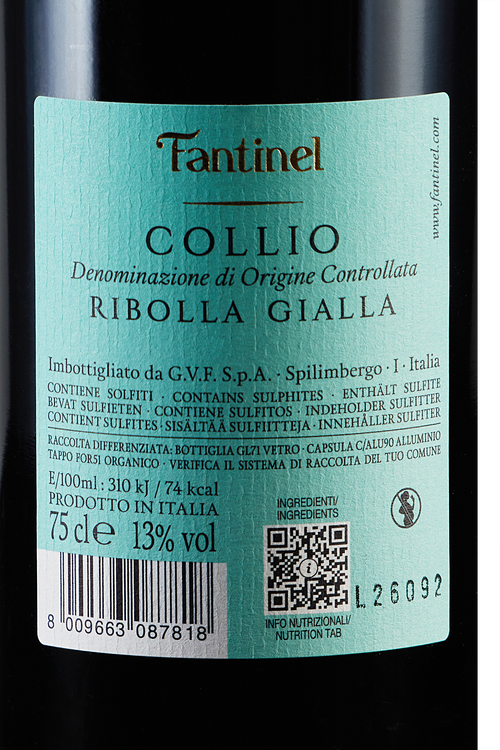Collio Ribolla Gialla Caterina Tenuta Sant'Helena Venc&ograve;
