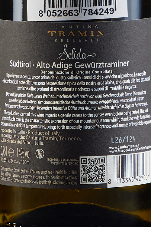 Alto Adige Gew&uuml;rztraminer Selida