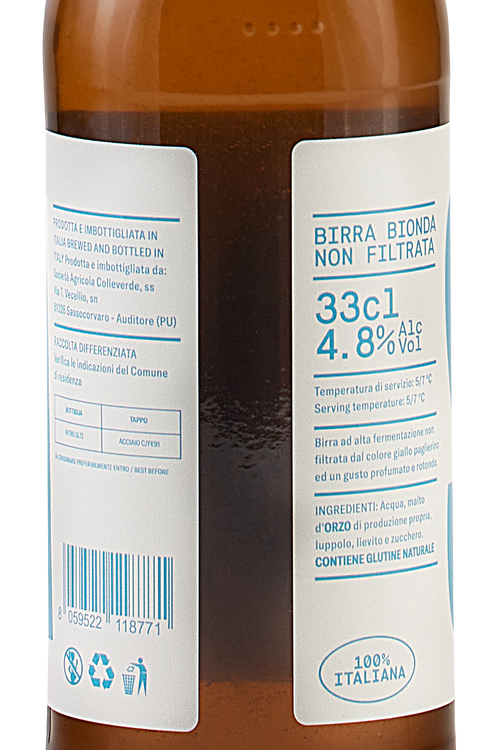 Birra Non Filtrata Sandrina