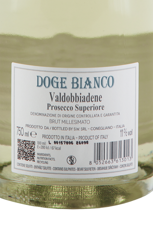 Prosecco Valdobbiadene Superiore Brut Doge Bianco