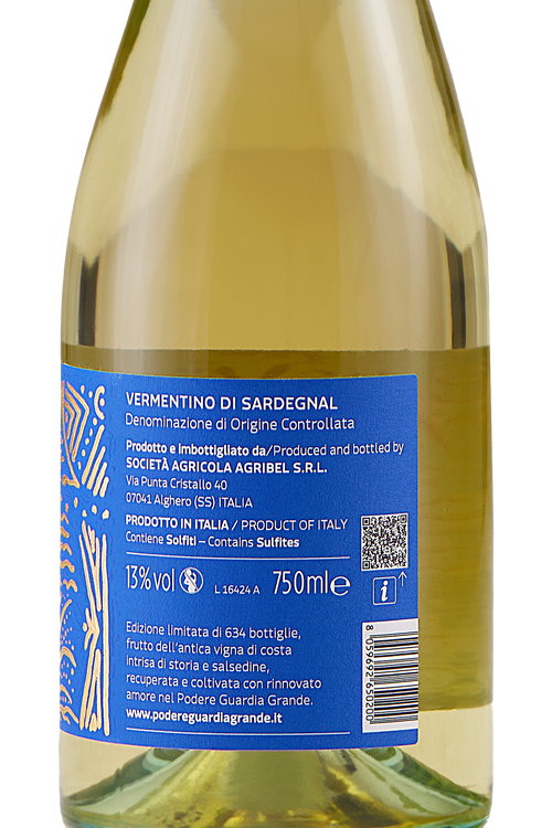 Vermentino Di Sardegna Saldenya '85 Vecchie Vigne
