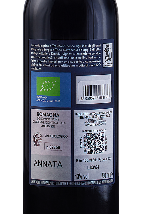 Sangiovese Di Romagna Superiore Campo Di Mezzo Bio