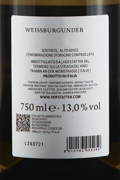 Vigneti Delle Dolomiti Sauvignon Michei