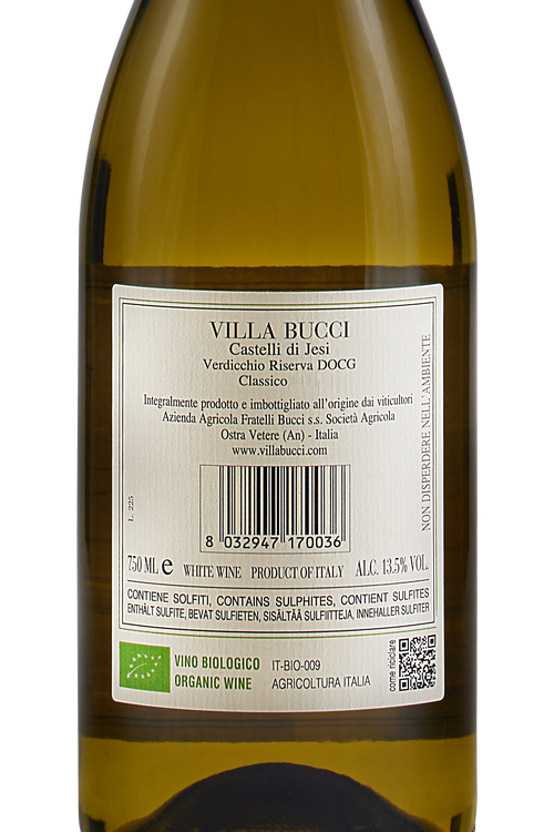 Verdicchio dei Castelli di Jesi Classico Riserva Bio
