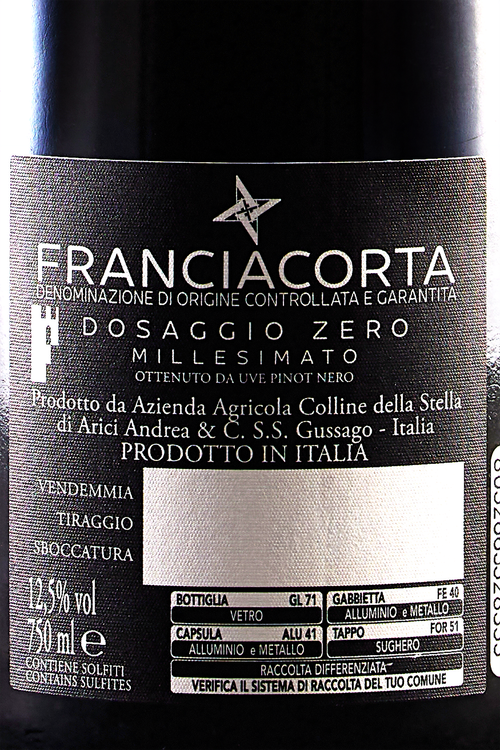 Franciacorta Dosaggio Zero