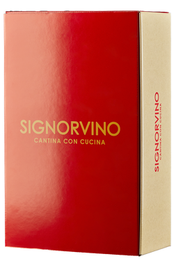 Scatola rossa 3 bottiglie