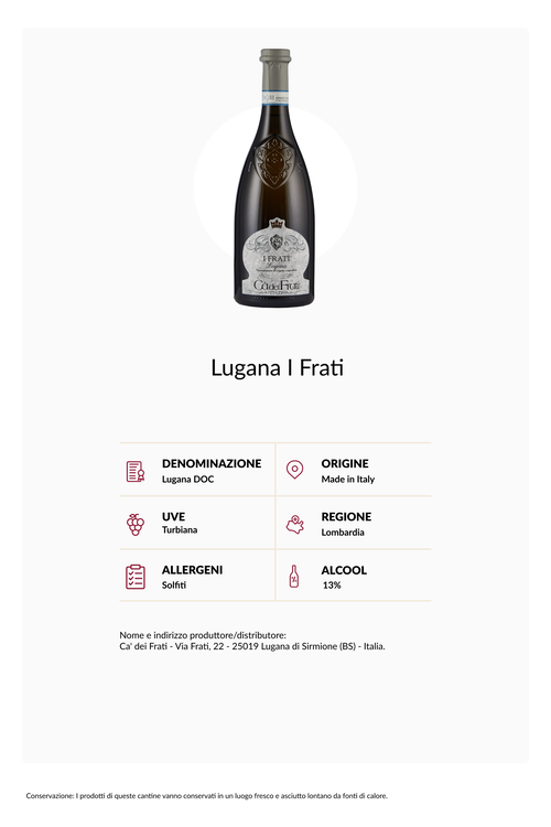 Confezione 6 bottiglie Lugana I Frati