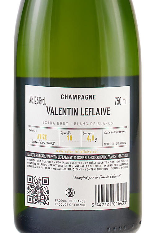 Champagne Grand Cru Extra Brut Blanc de Blancs Avize|16|40
