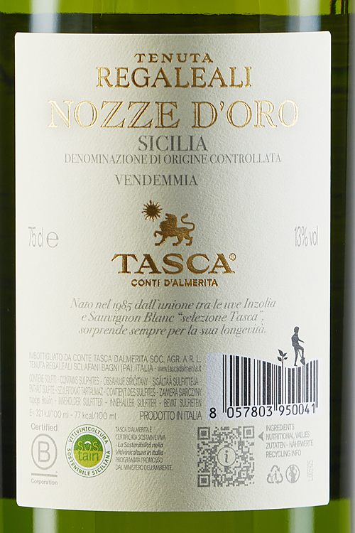 Contea Di Sclafani Nozze D'Oro