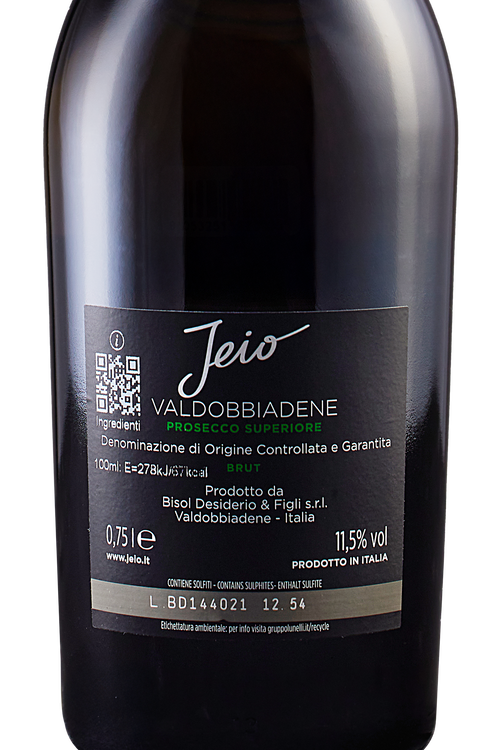 Prosecco Valdobbiadene Superiore Brut Jeio