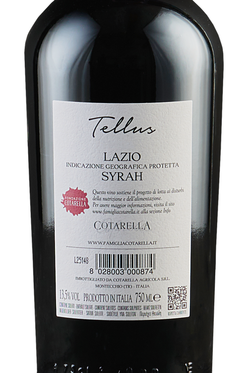 Lazio Syrah Tellus