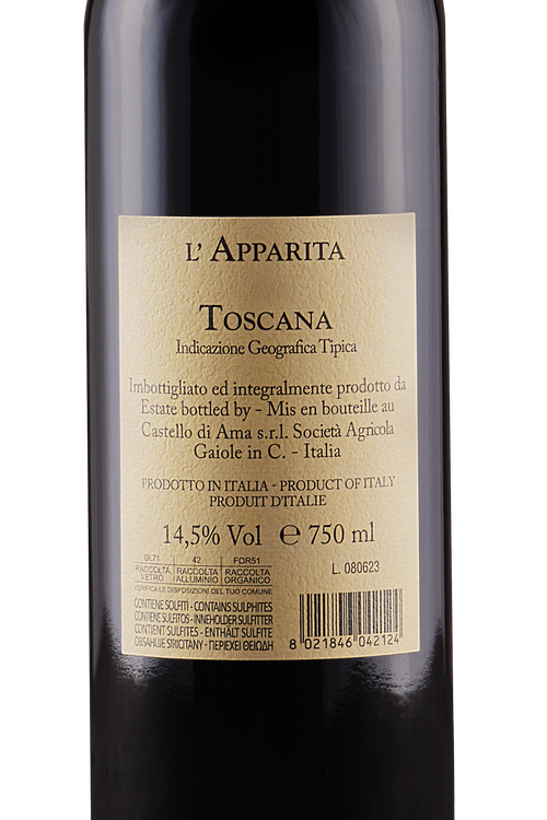 Toscana Merlot L'Apparita