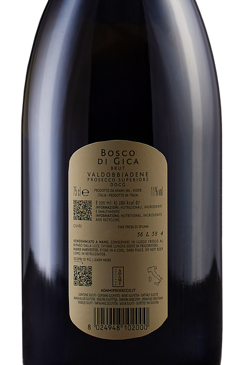 Prosecco Valdobbiadene Superiore Brut Bosco Di Gica