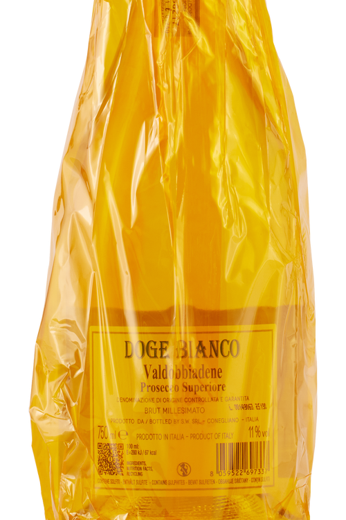 Prosecco Valdobbiadene Superiore Brut Velina Doge Bianco