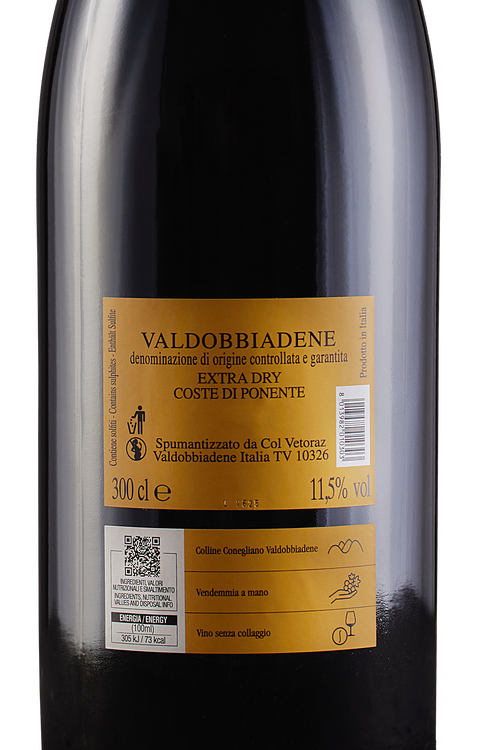 Prosecco Valdobbiadene Superiore Extra Dry