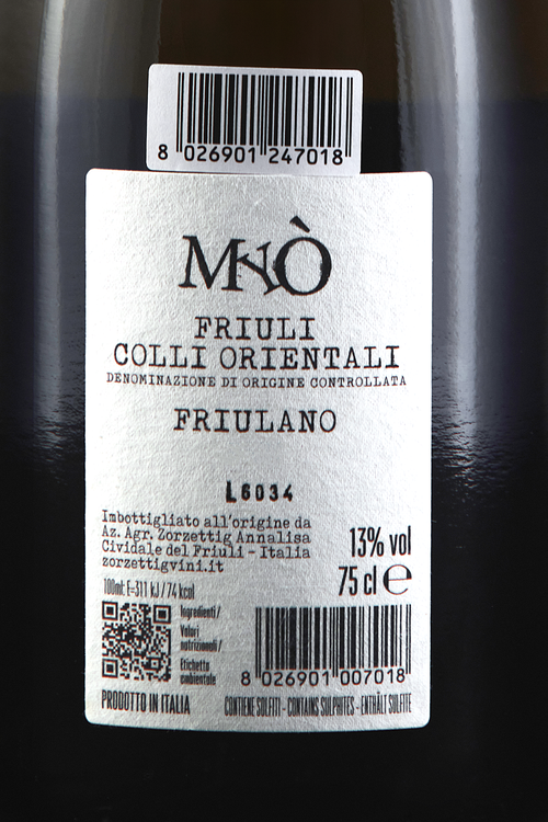 Friuli Colli Orientali Friulano Myo