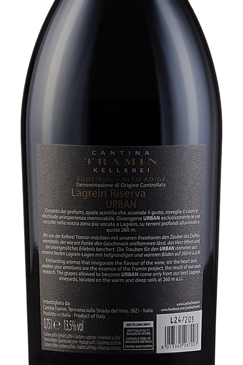 Alto Adige Riserva Lagrein Urban