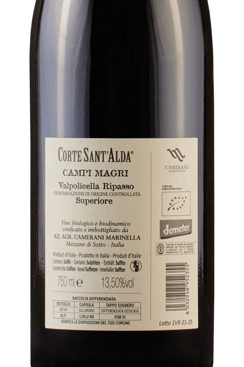 Valpolicella Ripasso Superiore Campi Magri Bio