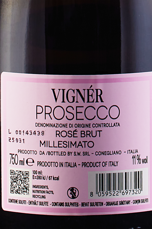 Prosecco Ros&eacute; Vign&egrave;r