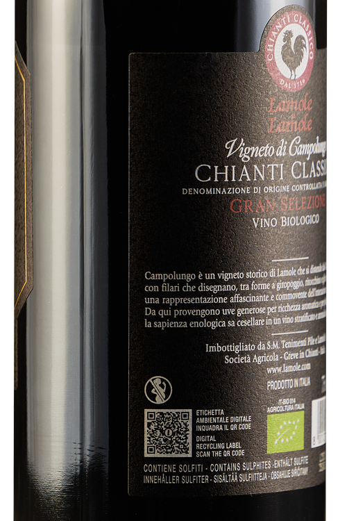Chianti Classico Granselezione Vigneto di Campolungo Bio