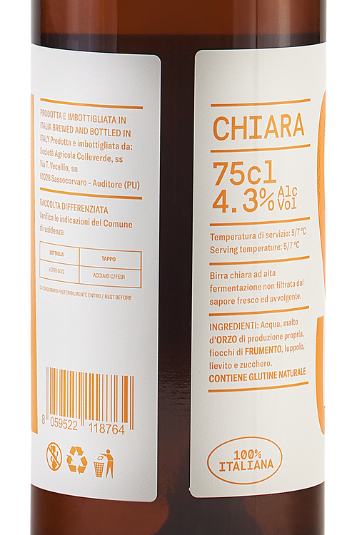 Birra Chiara La Bionda Sandrina