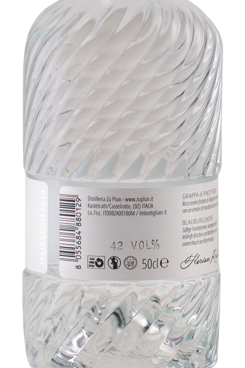 Grappa di Pinot Nero Blauburgunder