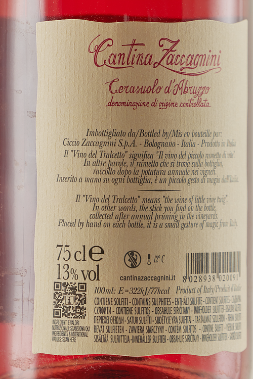 Cerasuolo D'Abruzzo Tralcetto
