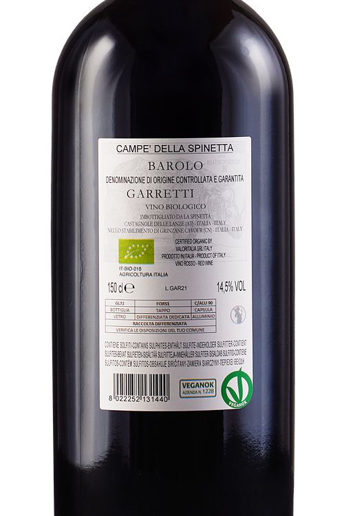 Barolo Garretti Bio
