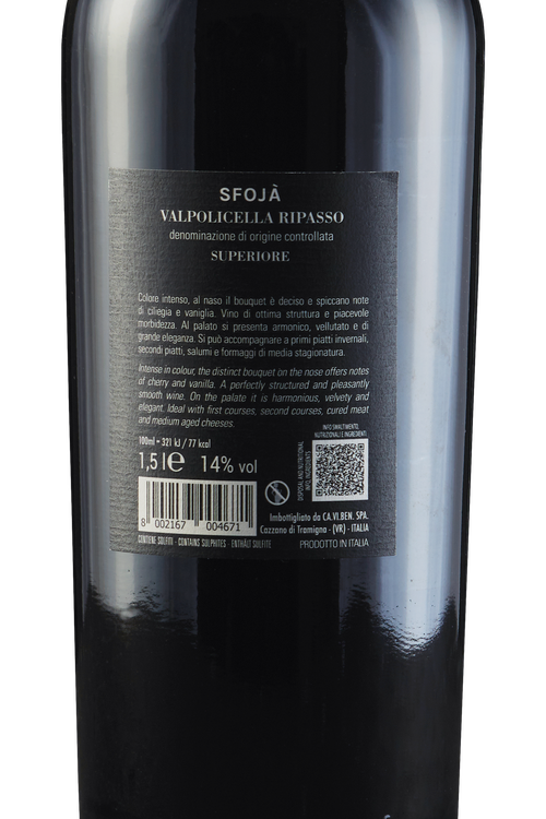 Valpolicella Ripasso Superiore Sfoj&agrave;