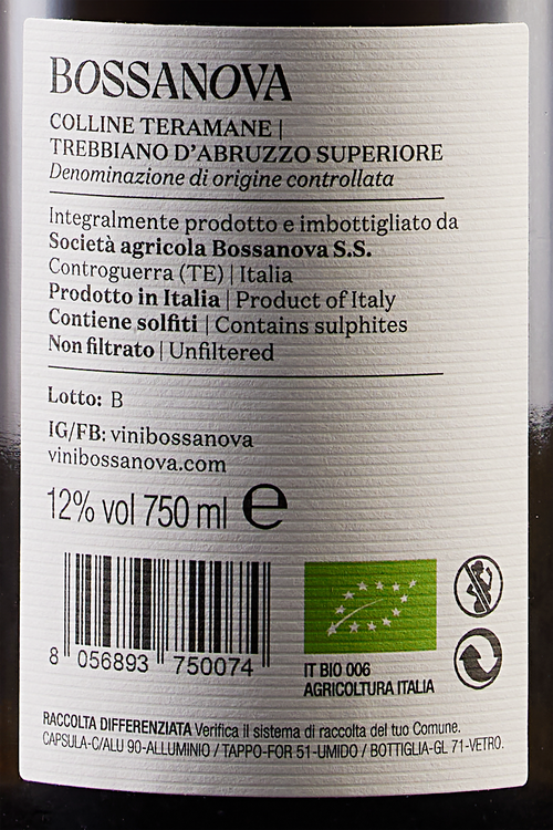 Trebbiano d'Abruzzo Bio