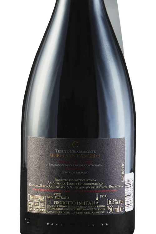 Puglia Primitivo Muro Sant'Angelo Contrada Barbatto