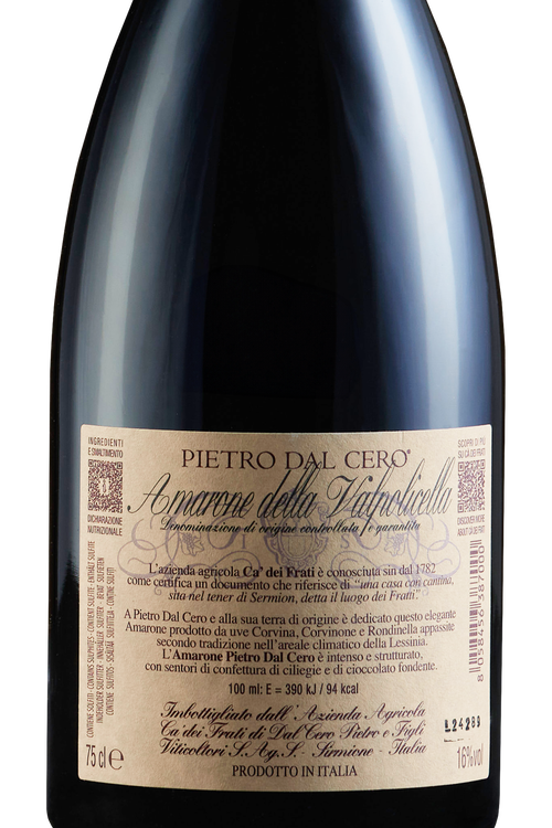 Amarone Della Valpolicella Pietro Dal Cero