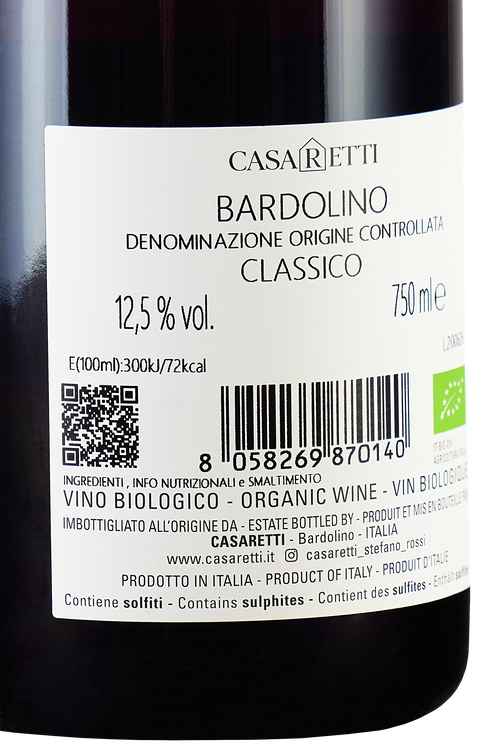 Bardolino Classico bio