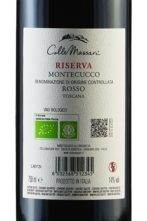 Montecucco Rosso Riserva bio