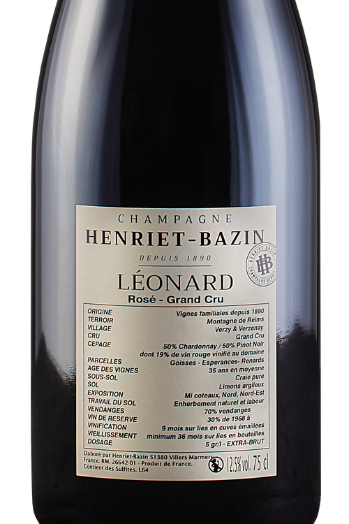 Champagne Grand Cru Brut Rosé Leonard