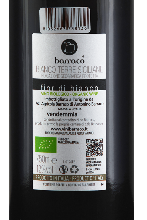 Terre Siciliane Fior di Bianco Bio