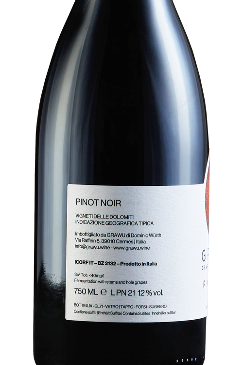 Vigneti delle Dolomiti Pinot Nero Grappolo Intero
