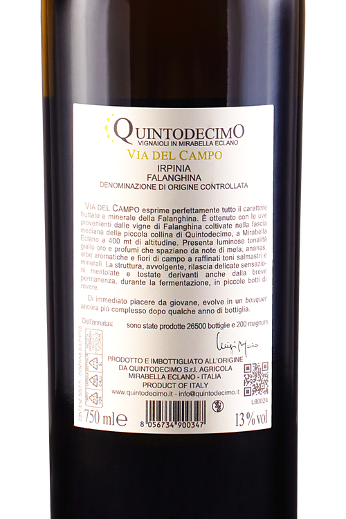 Falanghina Irpinia Via del Campo