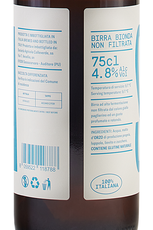 Birra Non Filtrata Sandrina