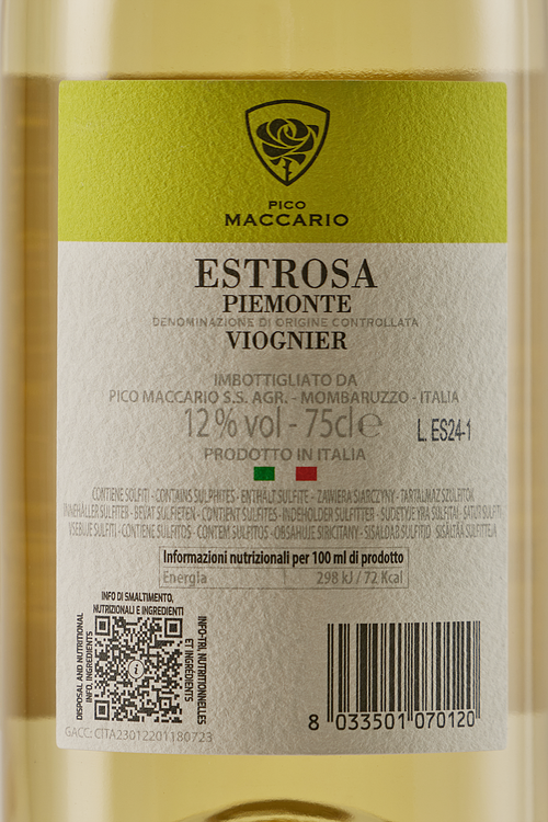 Piemonte Viognier Estrosa