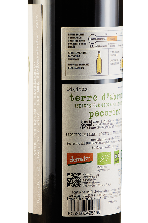 Terre d'Abruzzo Pecorino Civitas Bio