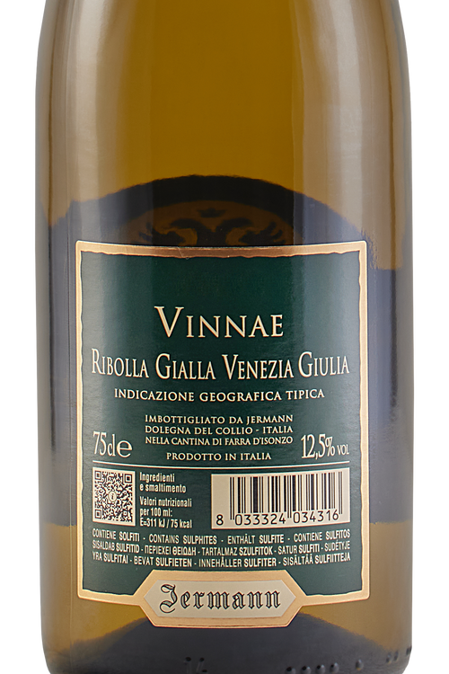 Venezia Giulia Ribolla Gialla Vinnae