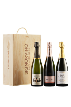 Wine Box Tris di Champagne